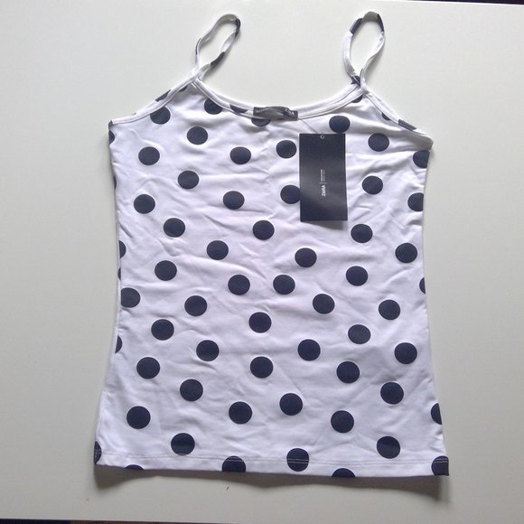 Brand new Zara polka dot tank top - Picture 1 of 2